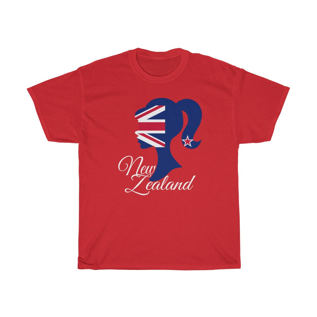 New Zealand Girl Flag Standard Tee 2 - Unisex