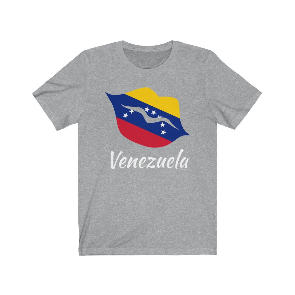 Venezuela Lips Flag Premium Tee 2 - Unisex