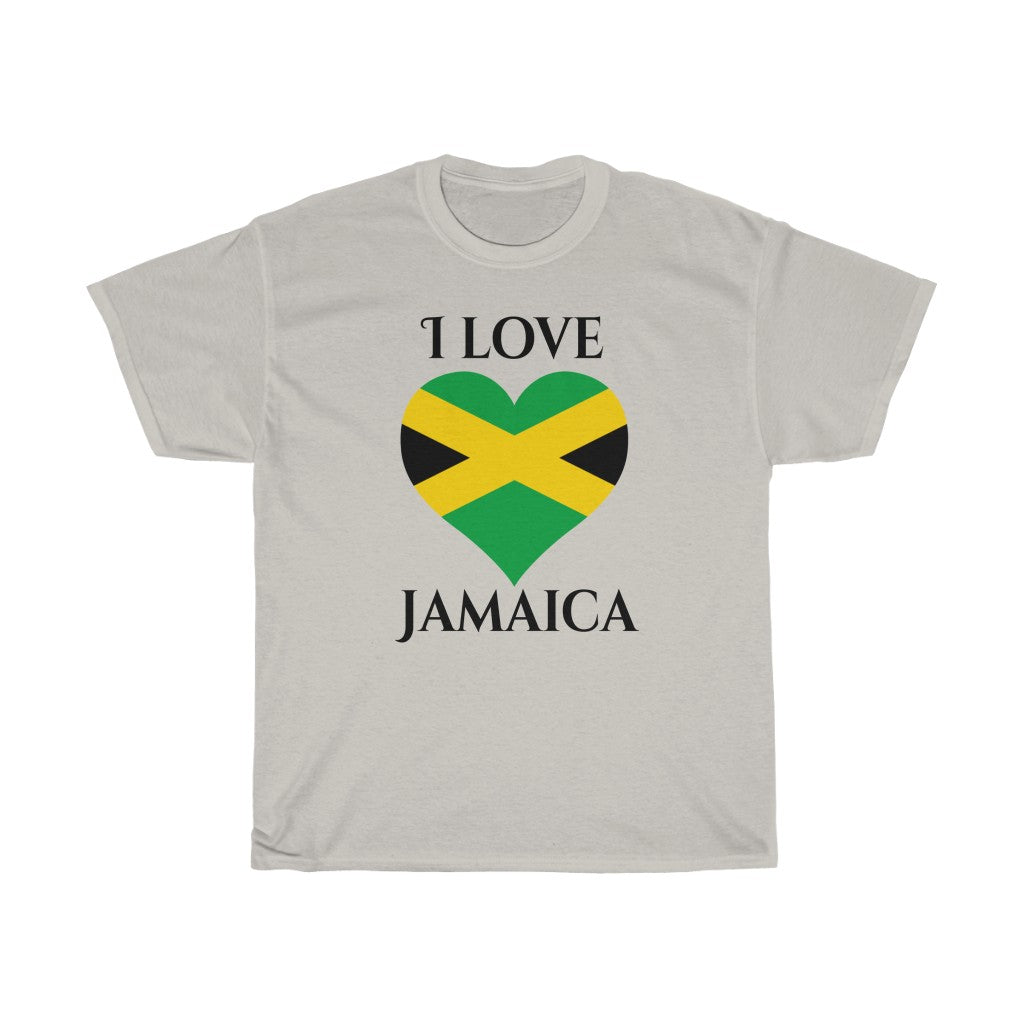 Jamaica Heart Flag Standard Tee 1 - Unisex