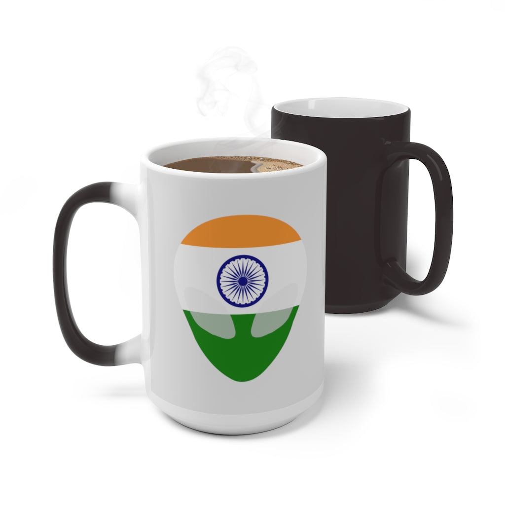 India Alien Color Changing Mug