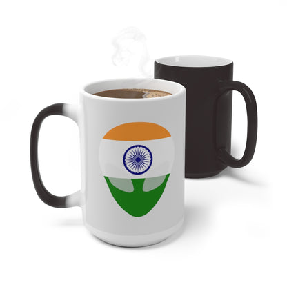 India Alien Color Changing Mug