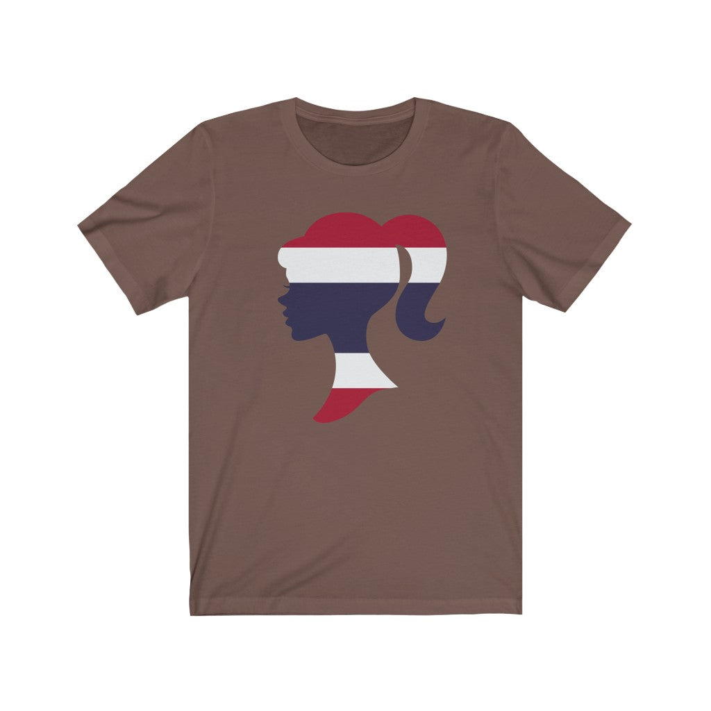 Thailand Girl Flag Premium Tee - Unisex