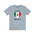 Mexico Heart Flag Premium Tee 1 - Unisex