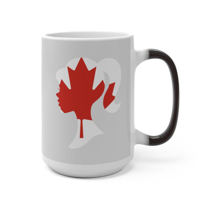 Canada Girl Color Changing Mug