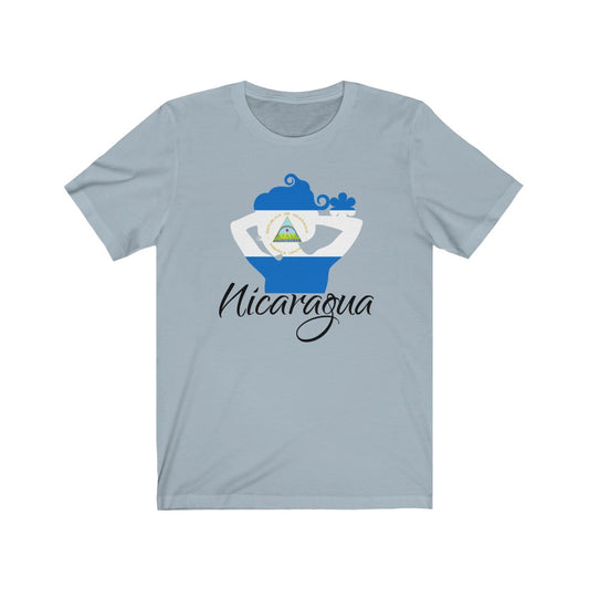 Nicaragua Lady Flag Premium Tee 1 - Unisex