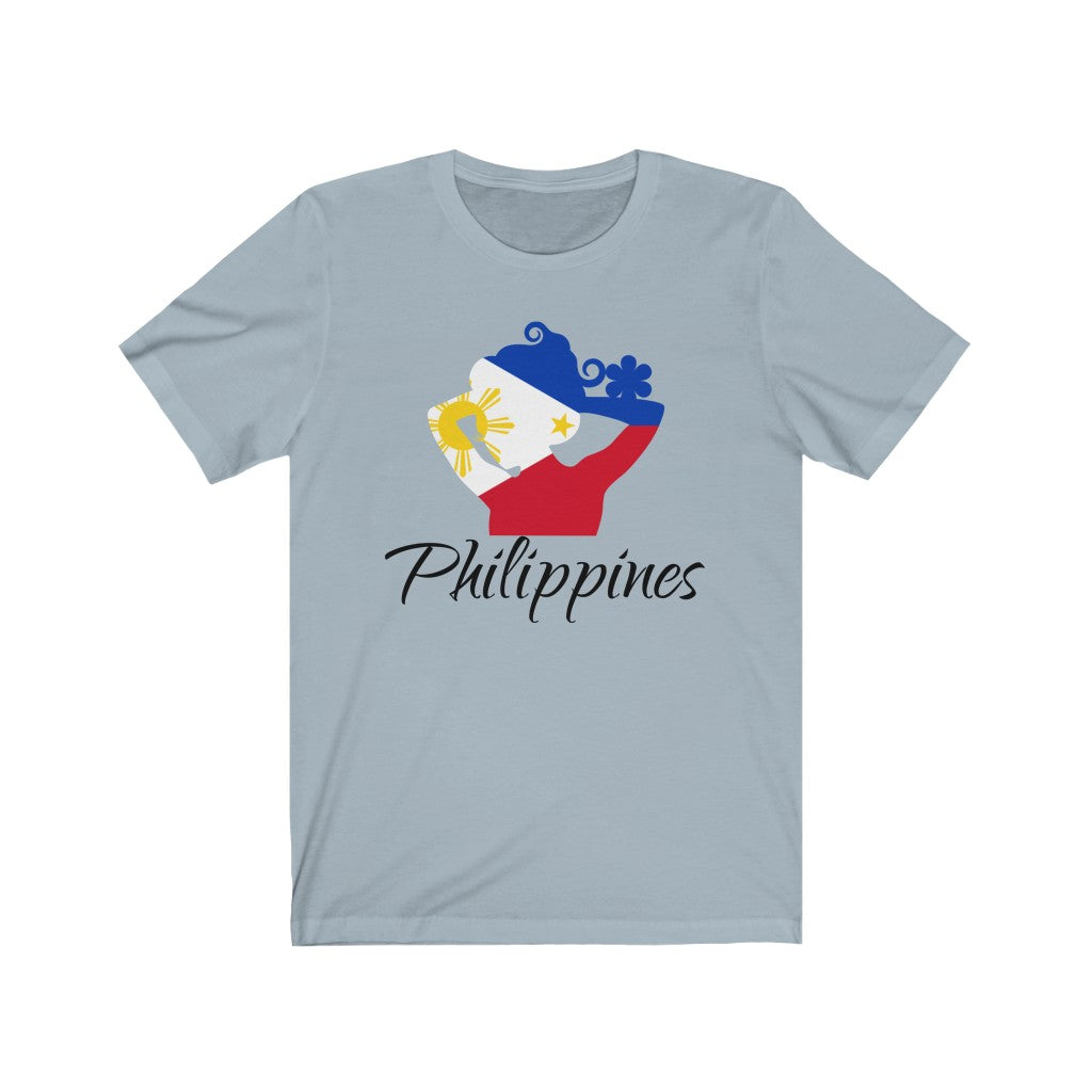 Philippines Lady Flag Premium Tee 1 - Unisex
