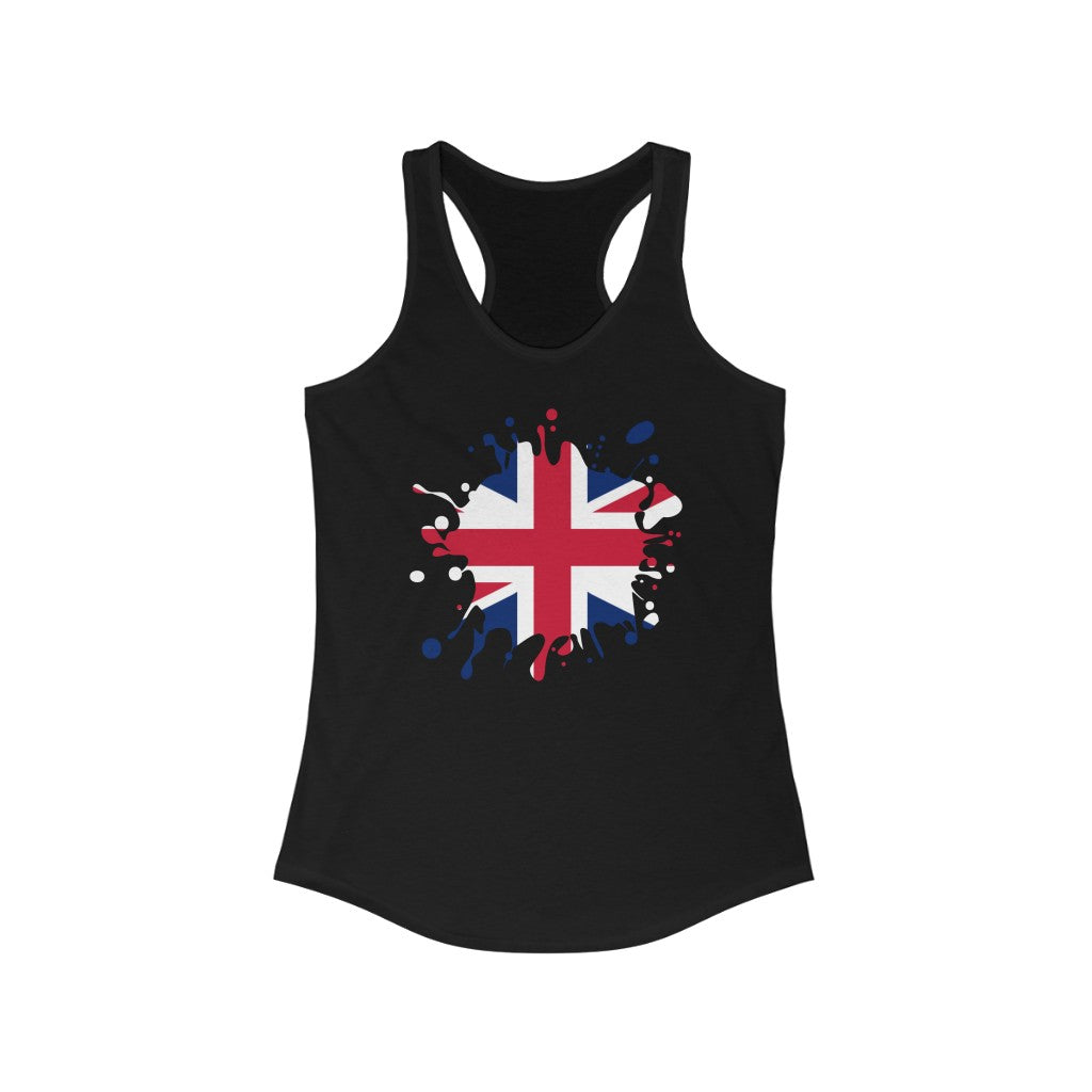 United Kingdom Splat Flag Tank - Women