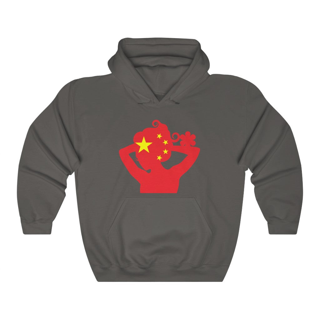 China Lady Flag Hoodie Sweatshirt - Unisex