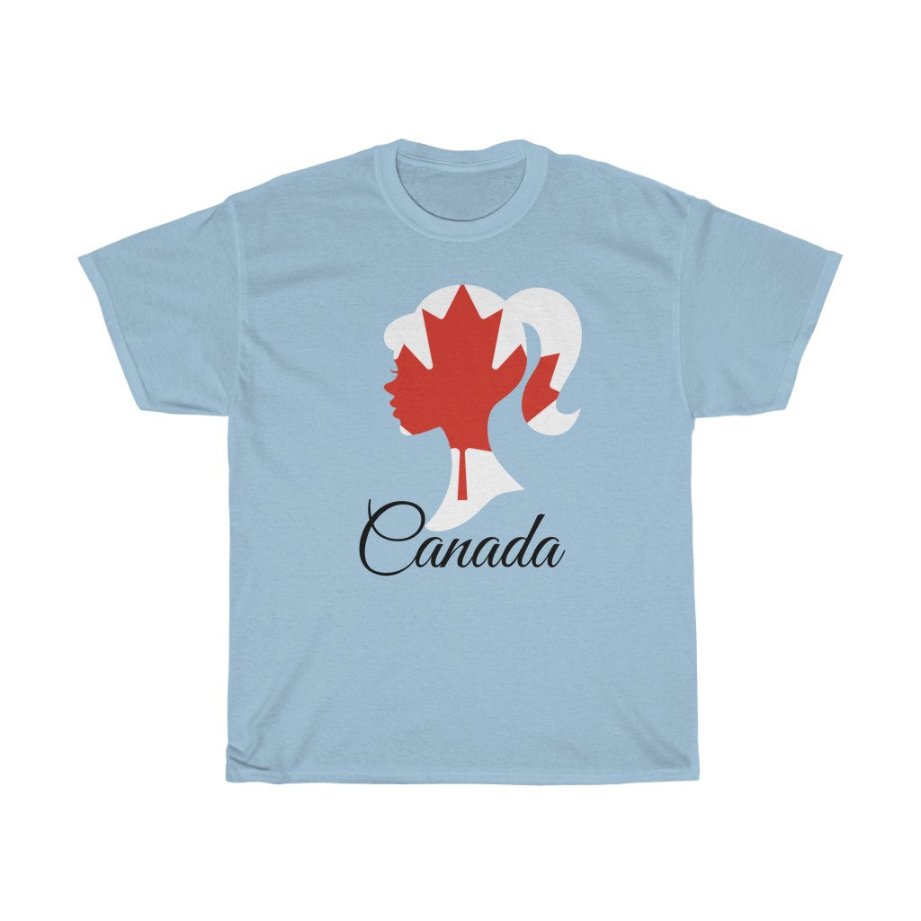 Canada Girl Flag Standard Tee 1 - Unisex