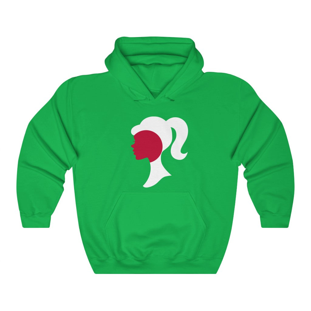 Japan Girl Flag Hoodie Sweatshirt - Unisex