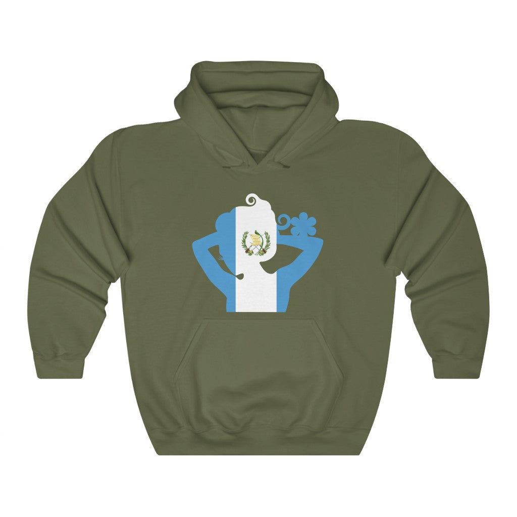 Guatemala Lady Flag Hoodie Sweatshirt - Unisex
