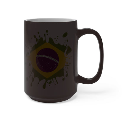 Brazil Splat Color Changing Mug