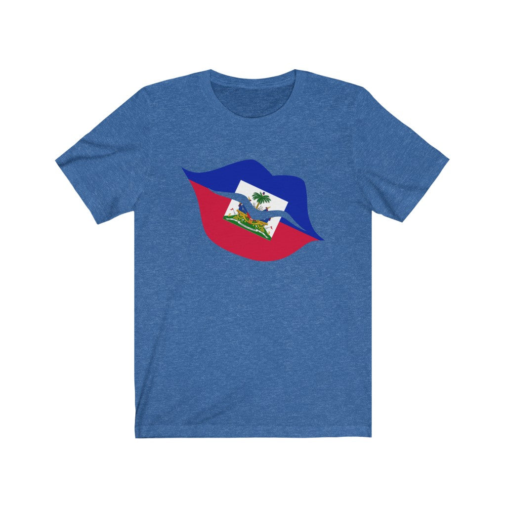 Haiti Lips Flag Premium Tee - Unisex