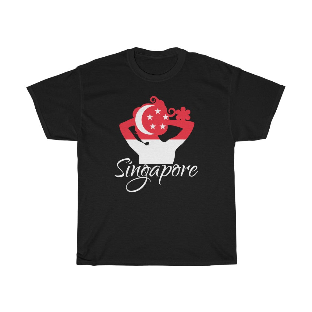 Singapore Lady Flag Standard Tee 2 - Unisex