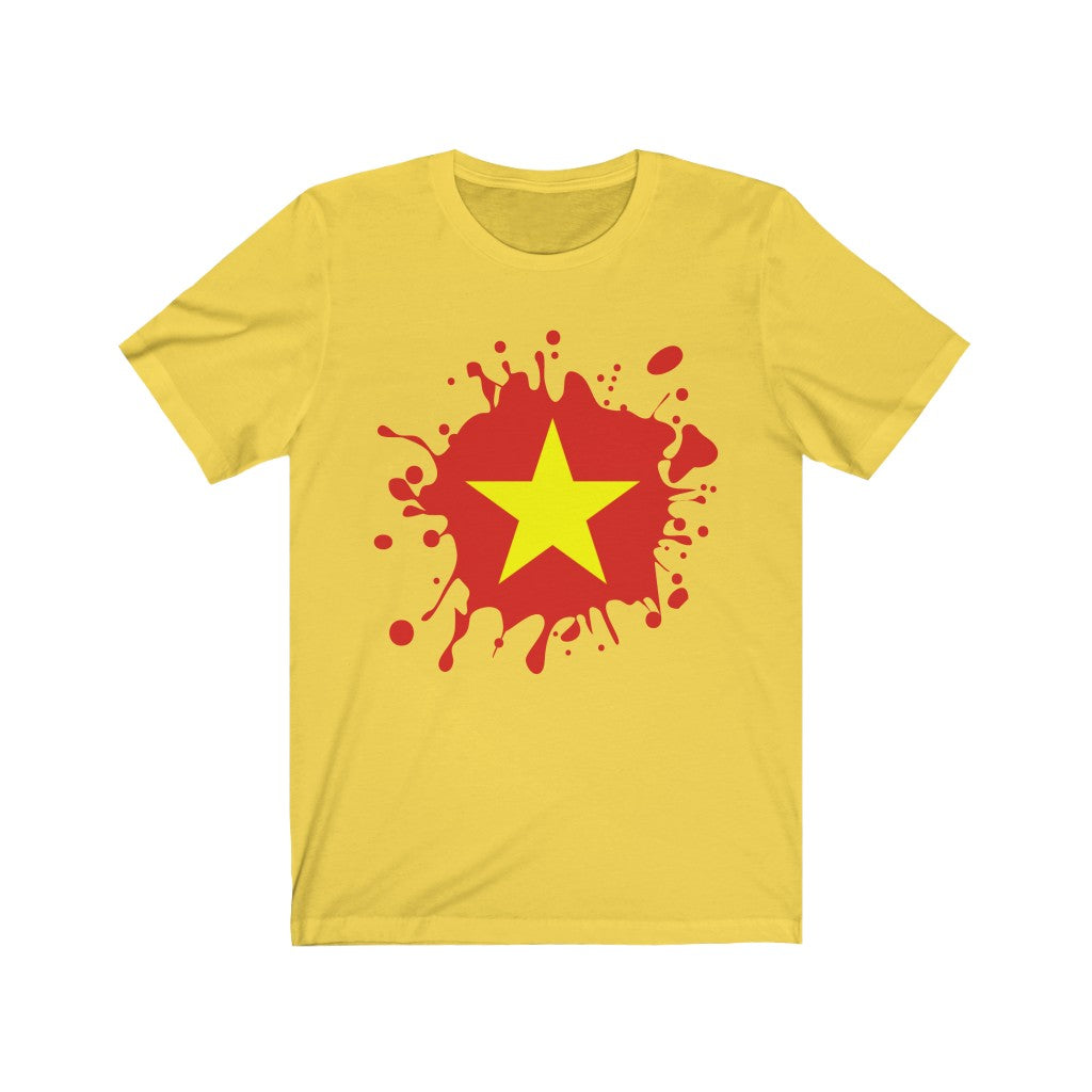 Vietnam Splat Flag Premium Tee - Unisex