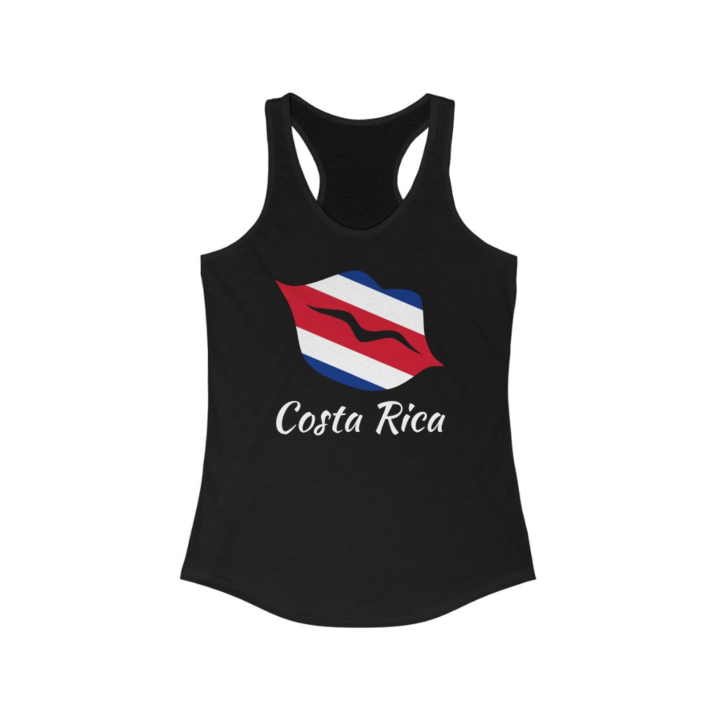 Costa Rica Lips Flag Tank 2 - Women