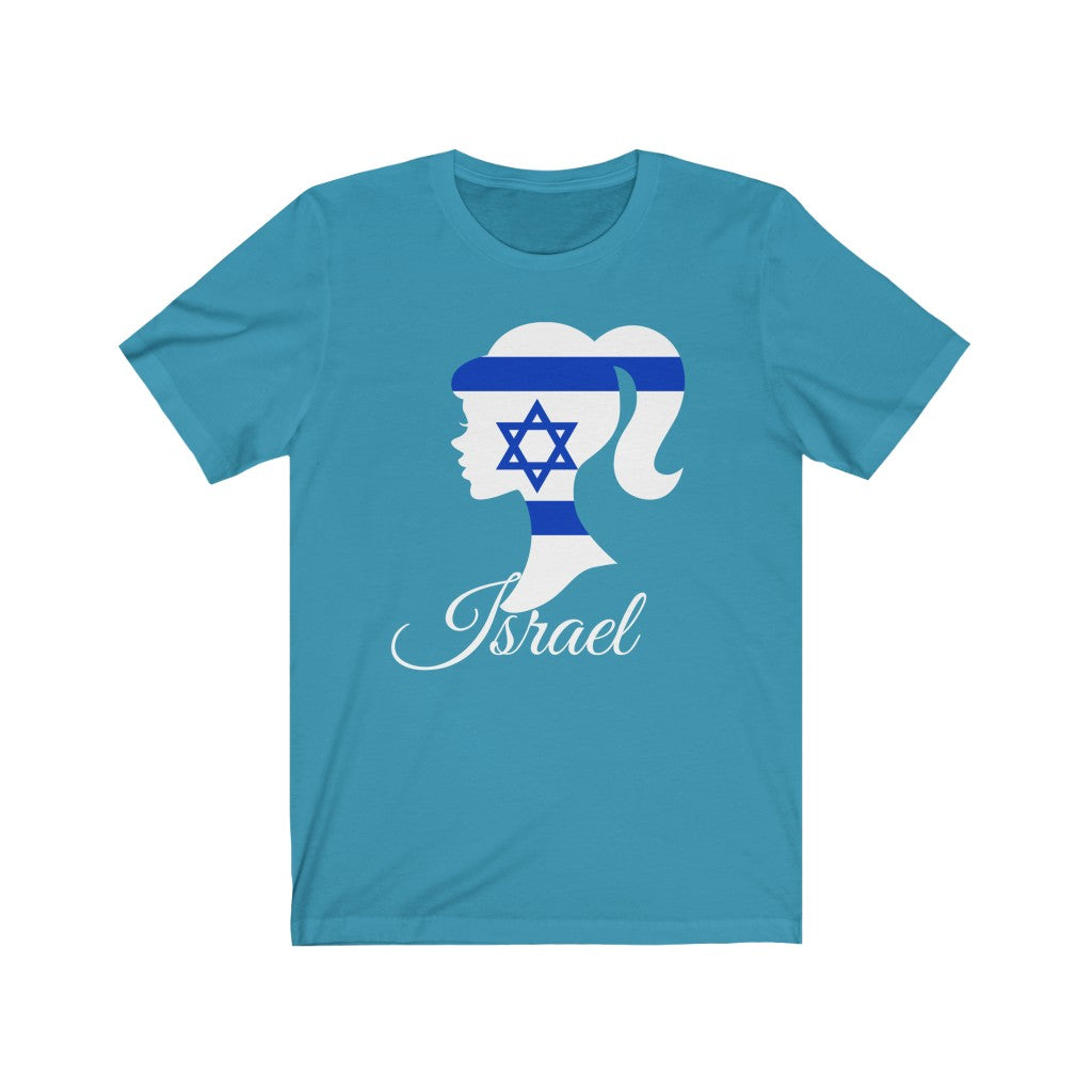 Israel Girl Flag Premium Tee 2 - Unisex