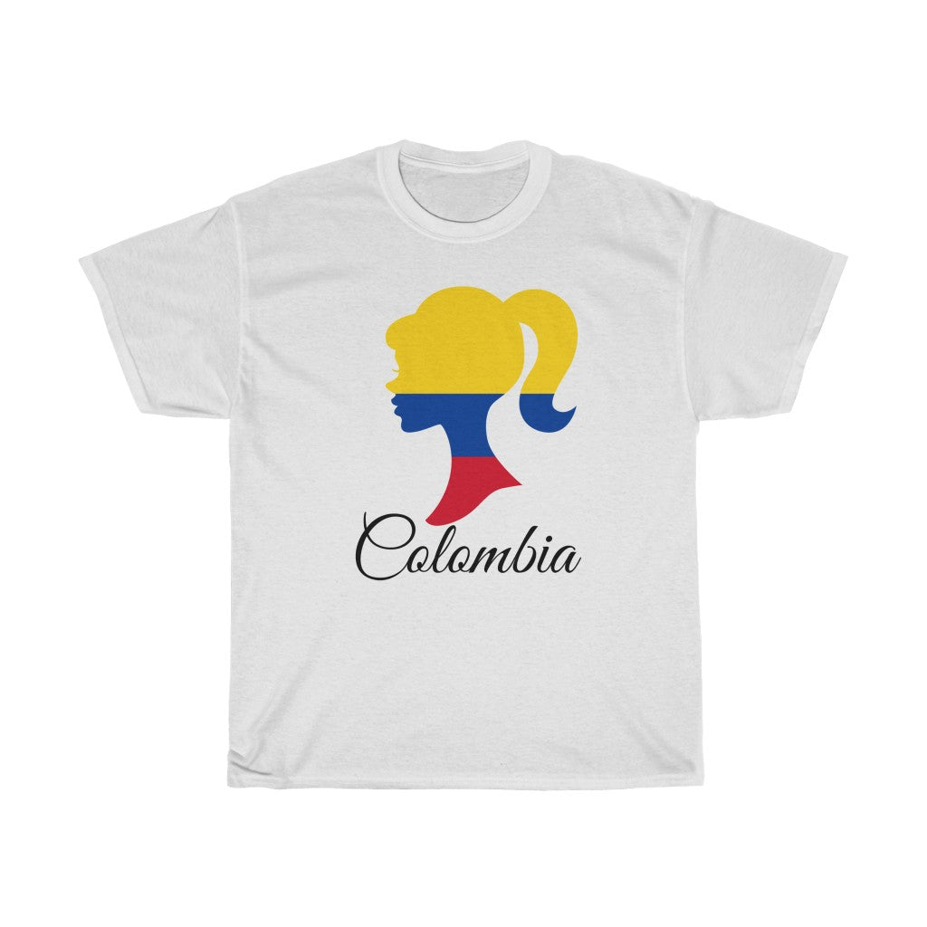 Colombia Girl Flag Standard Tee 1 - Unisex