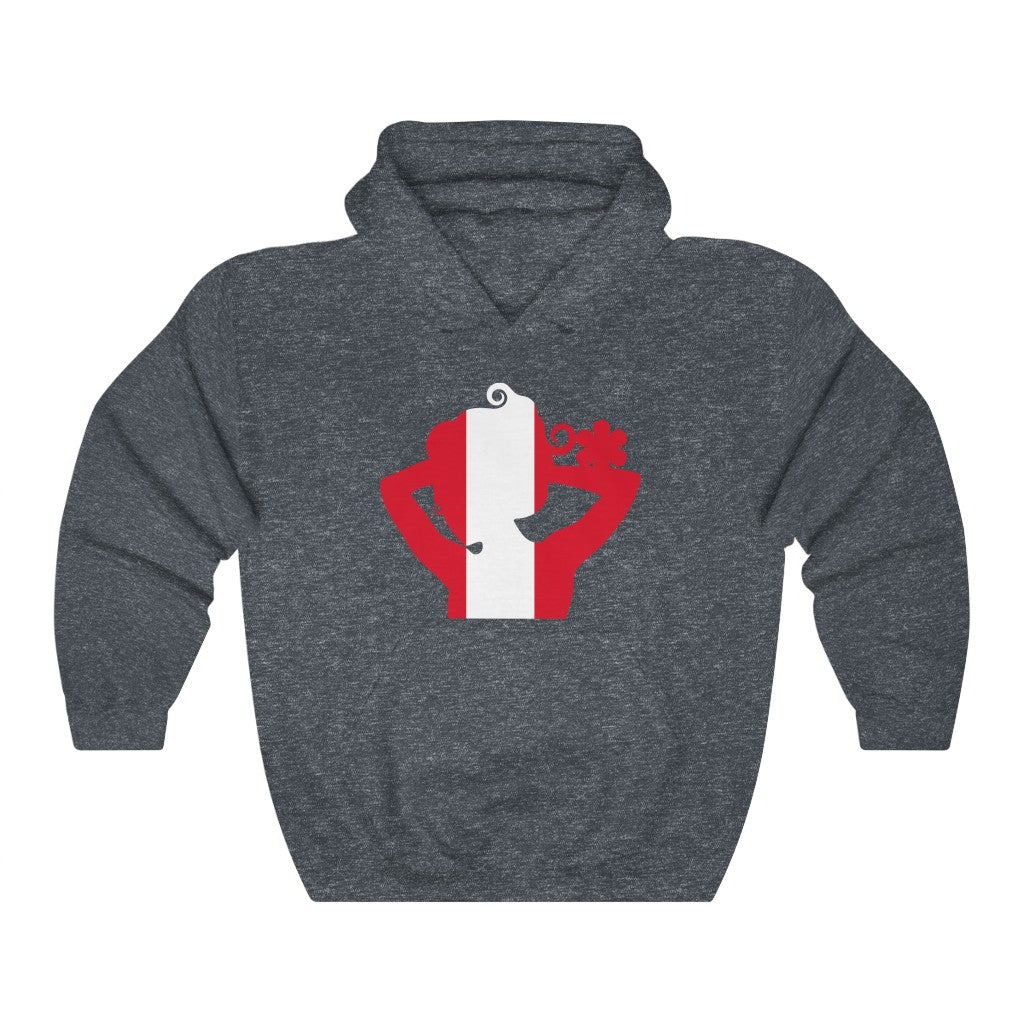 Peru Lady Flag Hoodie Sweatshirt - Unisex