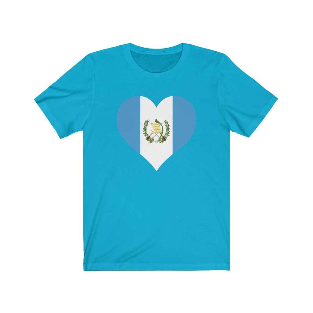 Guatemala  Heart Flag Premium Tee - Unisex
