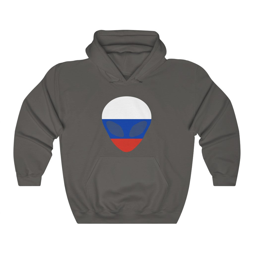 Russia Alien Flag Hoodie Sweatshirt - Unisex