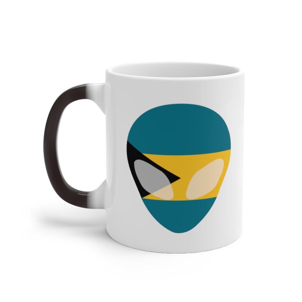 Bahamas Alien Color Changing Mug