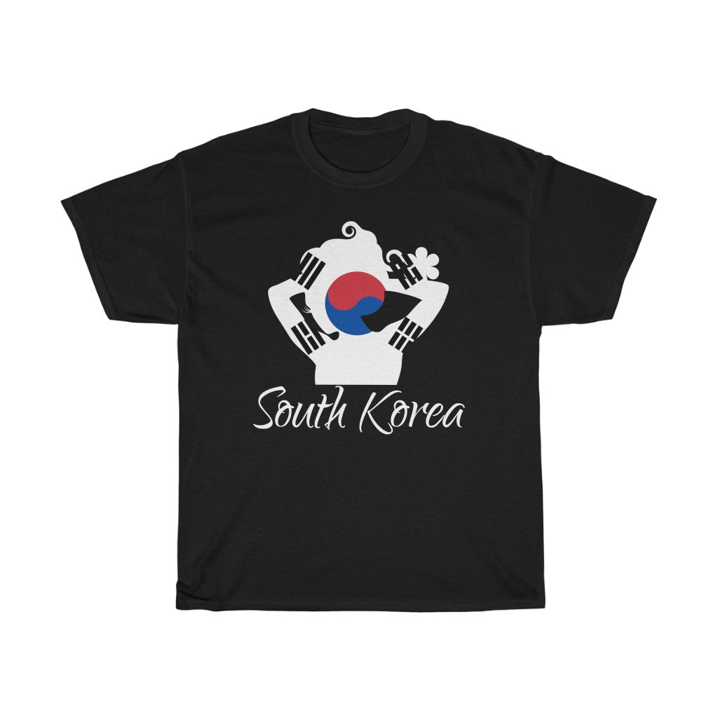 South Korea Lady Flag Standard Tee 2 - Unisex