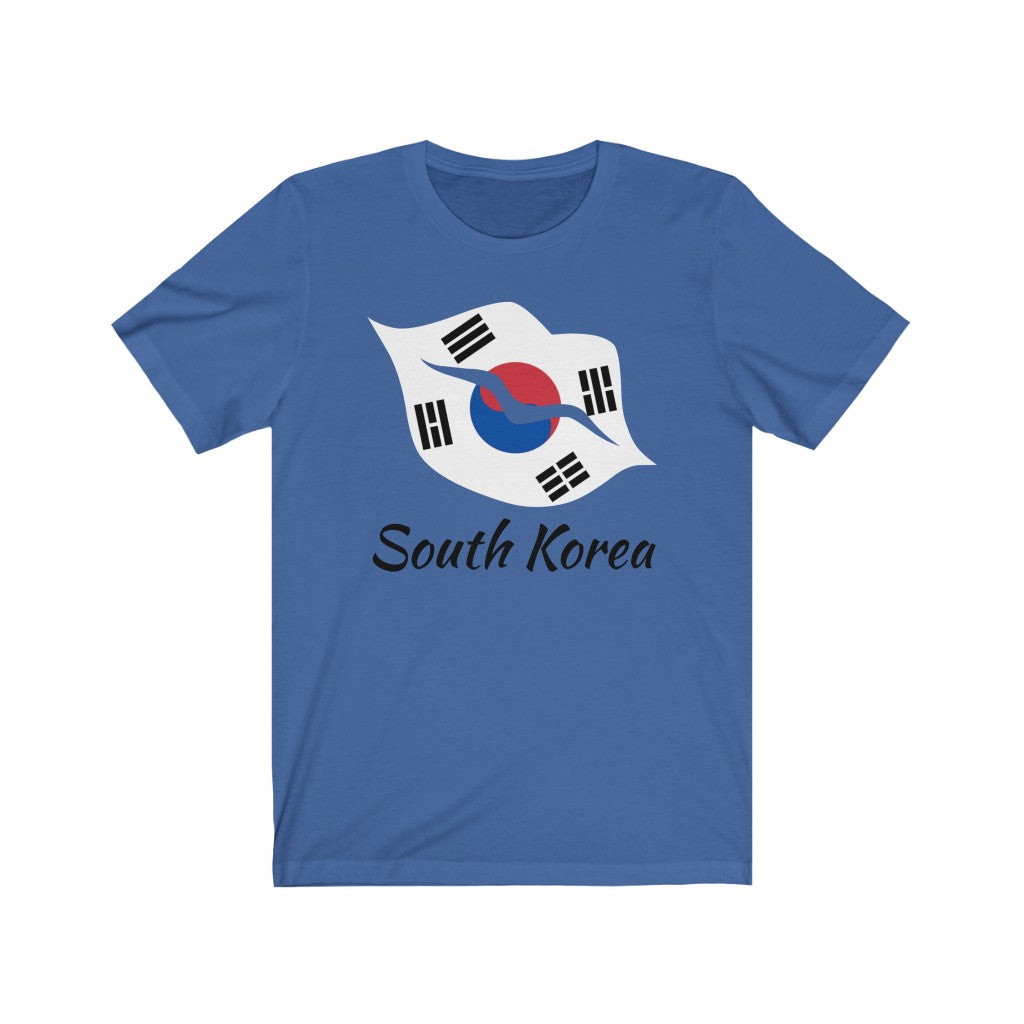 South Korea Lips Flag Premium Tee 1 - Unisex