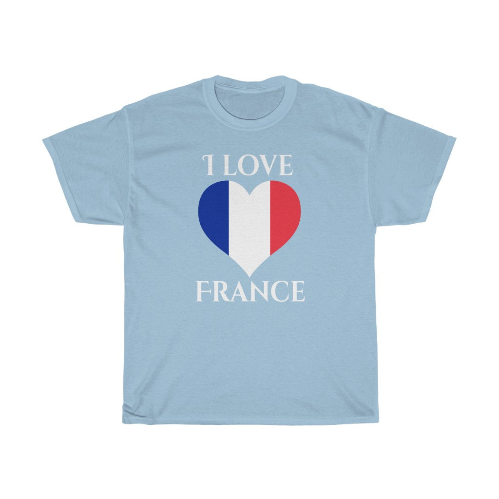 France Heart Flag Standard Tee 2 - Unisex