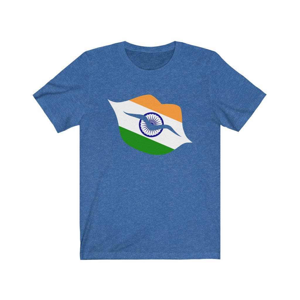 India Lips Flag Premium Tee - Unisex