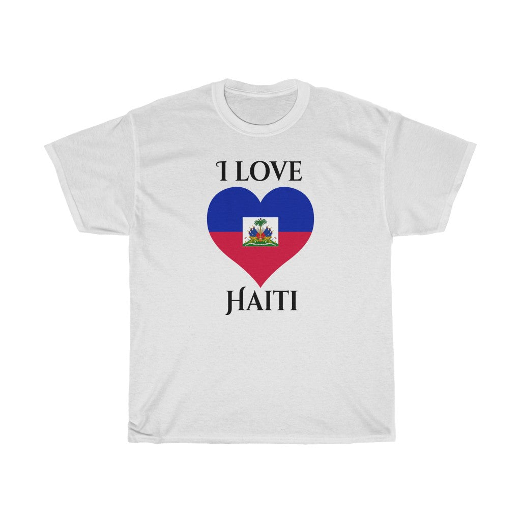 Haiti Heart Flag Standard Tee 1 - Unisex