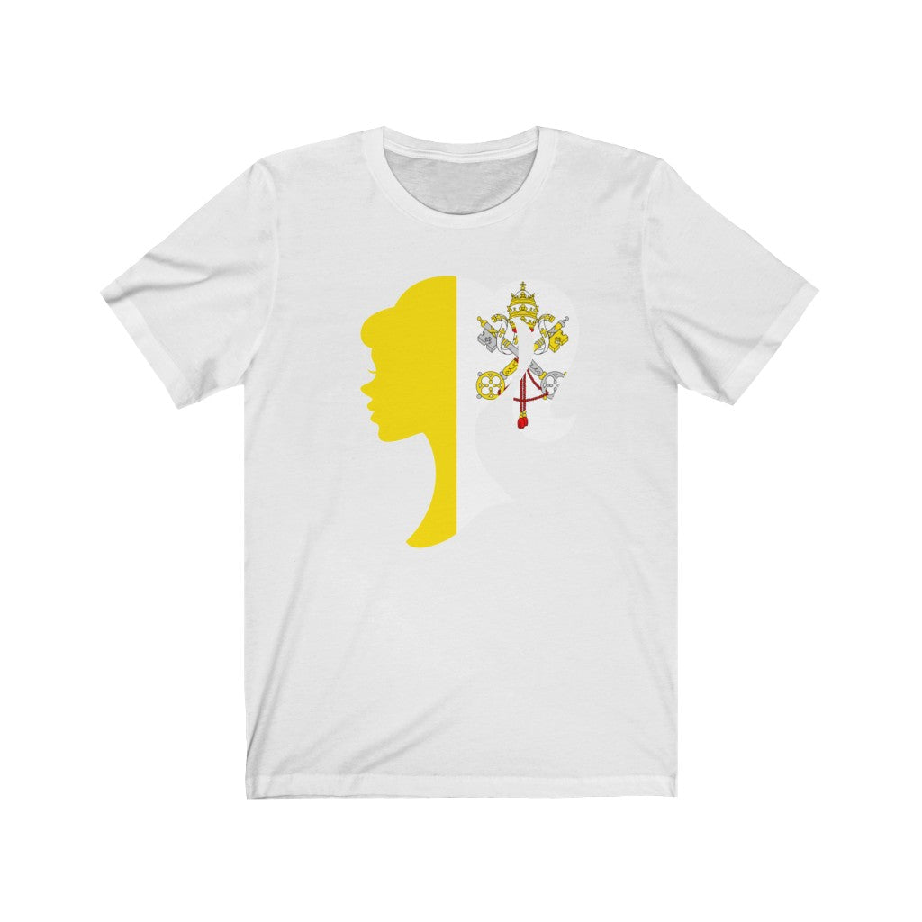 Holy See Girl Flag Premium Tee - Unisex