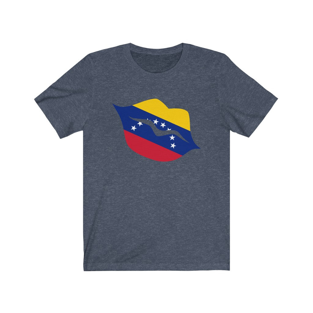 Venezuela Lips Flag Premium Tee - Unisex