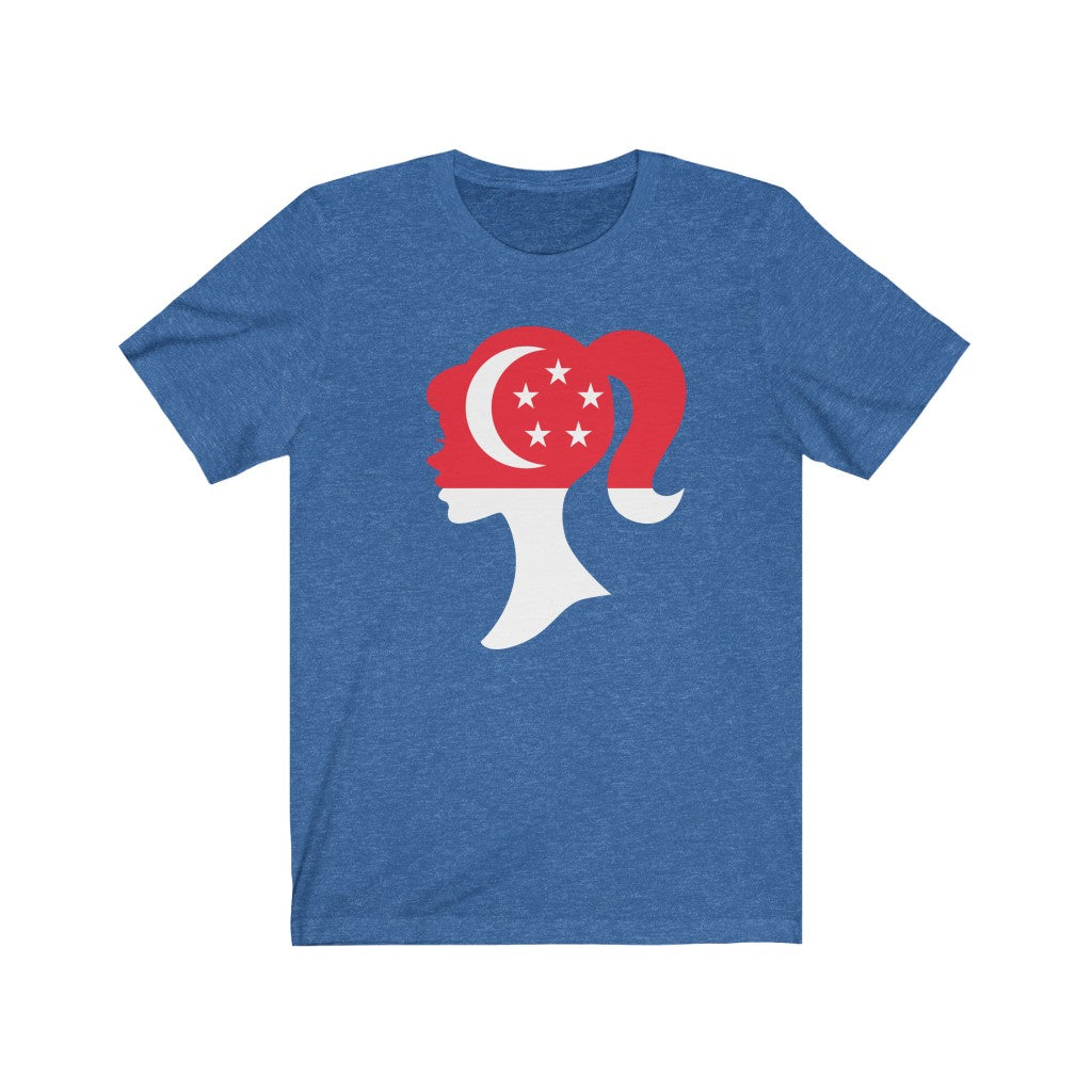 Singapore Girl Flag Premium Tee - Unisex
