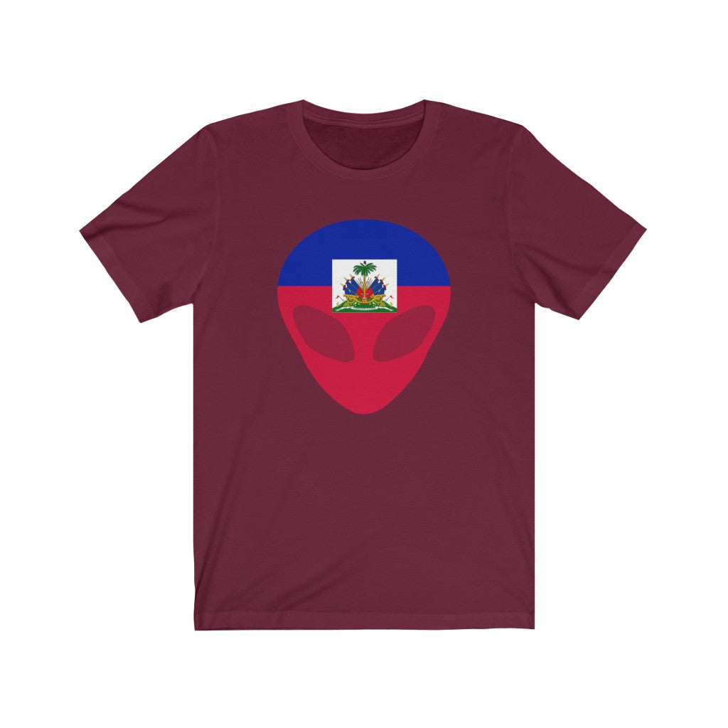 Haiti Alien Flag Premium Tee - Unisex