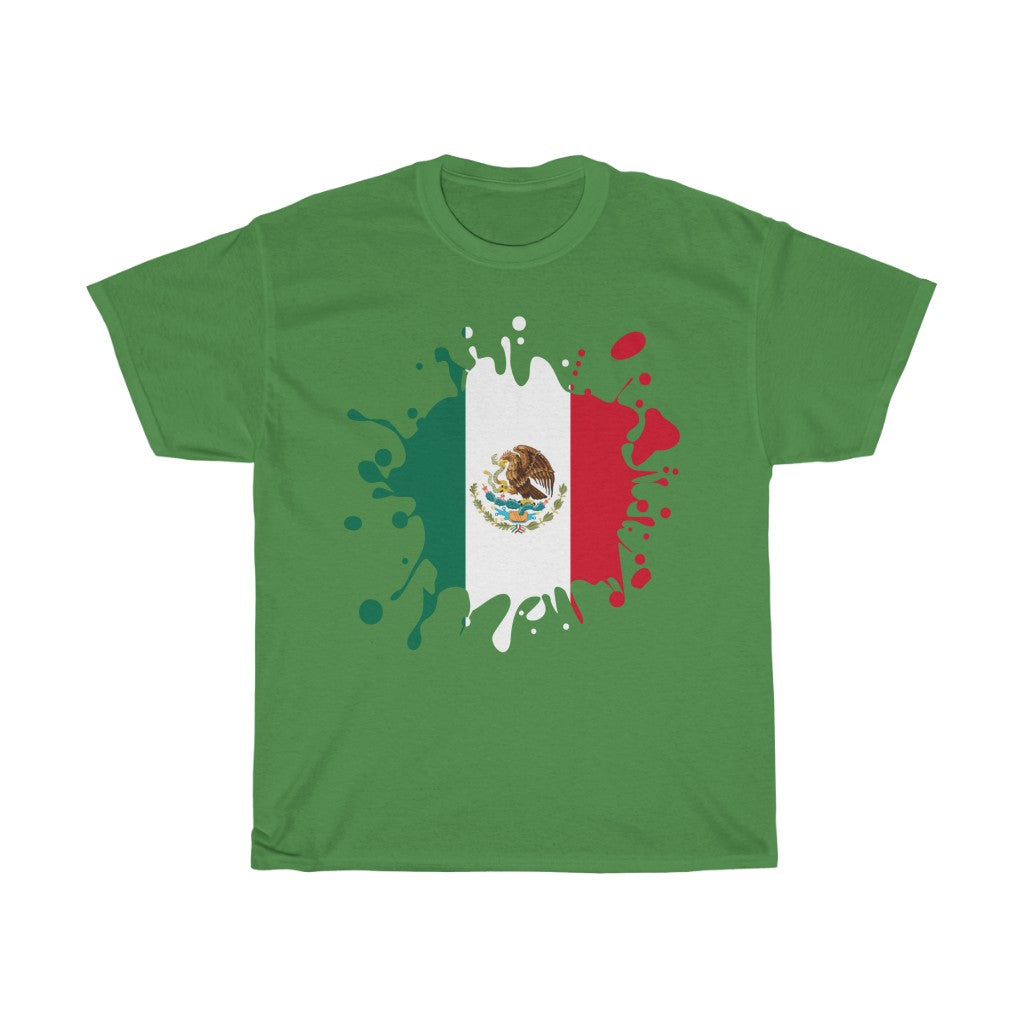 Mexico Splat Flag Standard Tee - Unisex
