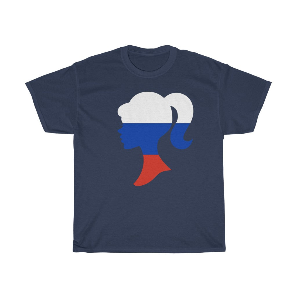 Russia Girl Flag Standard Tee - Unisex