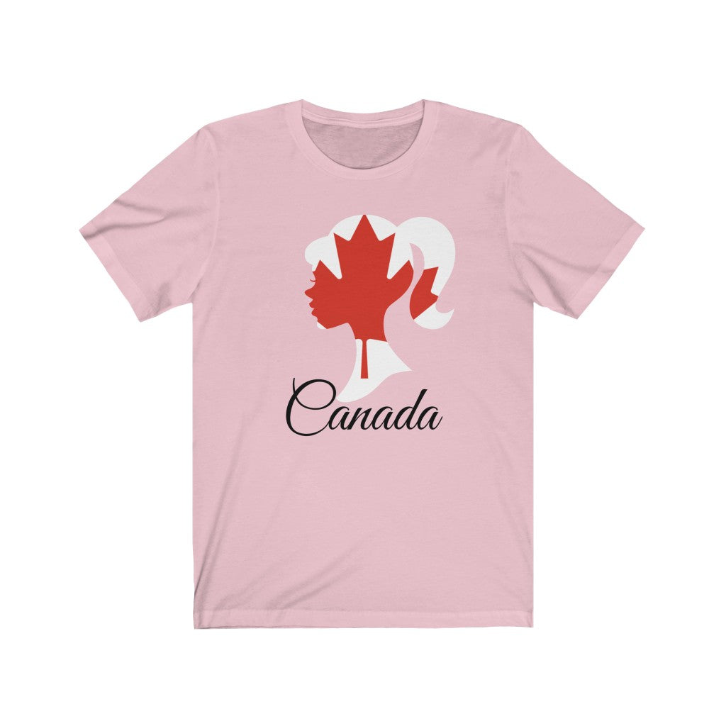 Canada Girl Flag Premium Tee 1 - Unisex