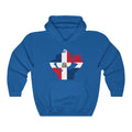 Dominican Republic Lady Flag Hoodie Sweatshirt - Unisex