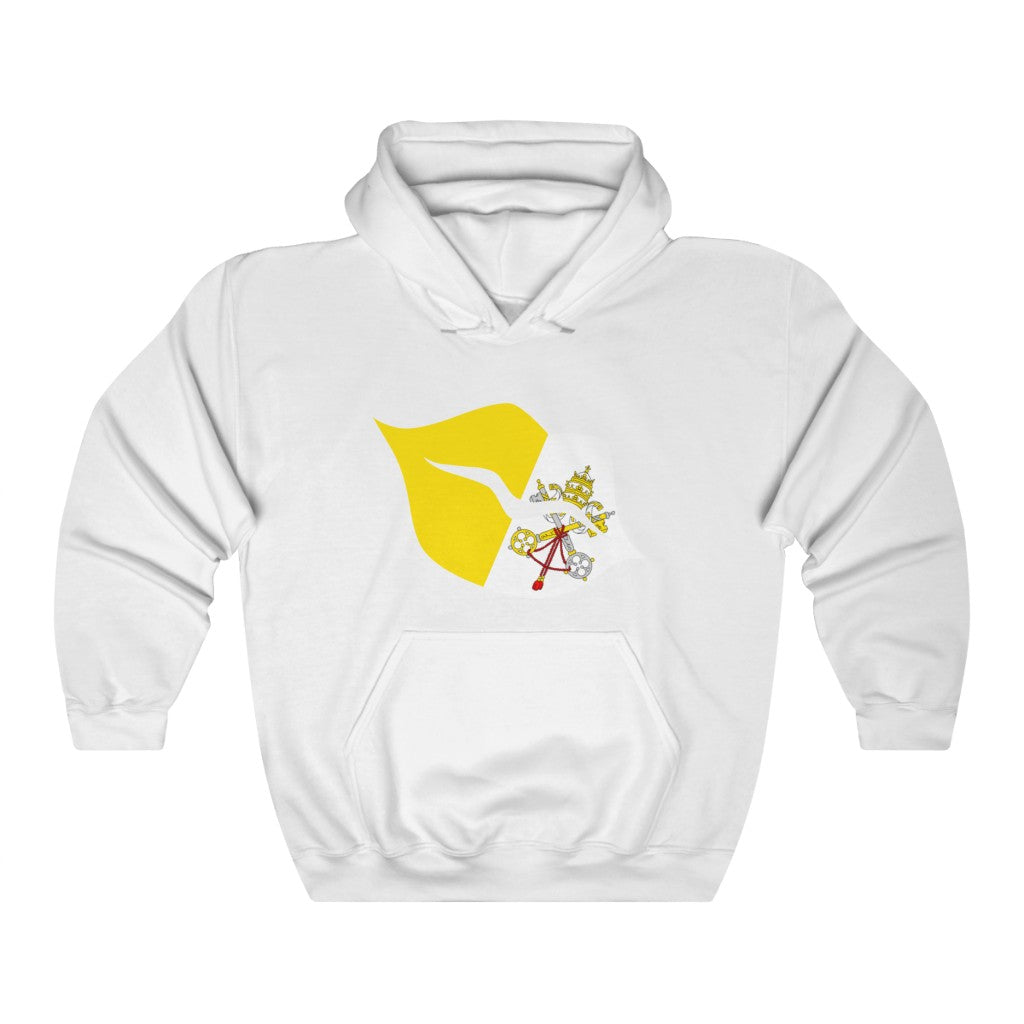 Holy See Lips Flag Hoodie Sweatshirt - Unisex