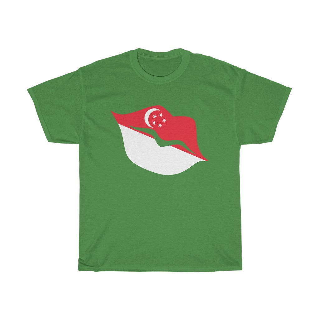 Singapore Lips Flag Standard Tee - Unisex