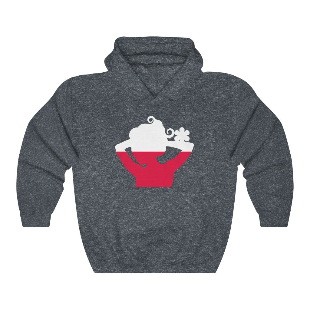 Poland Lady Flag Hoodie Sweatshirt - Unisex
