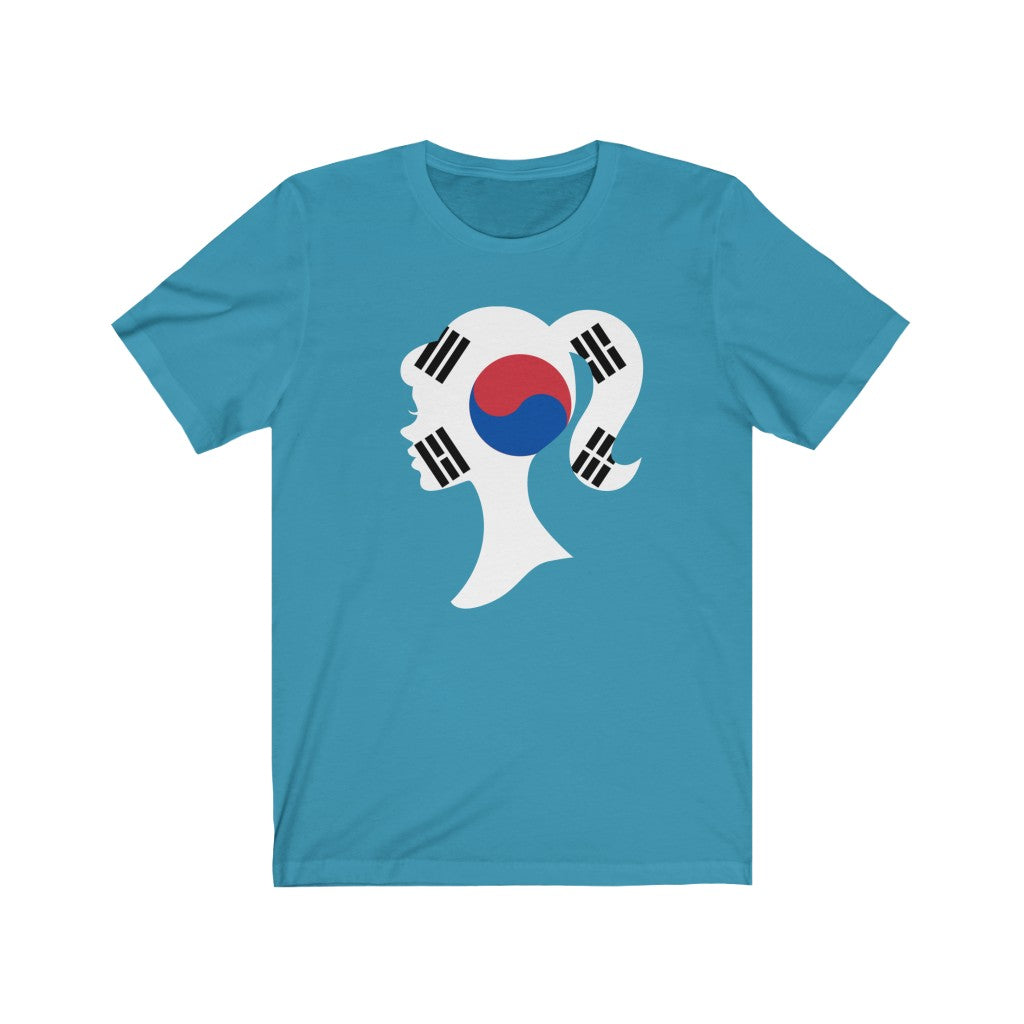 South Korea Girl Flag Premium Tee - Unisex