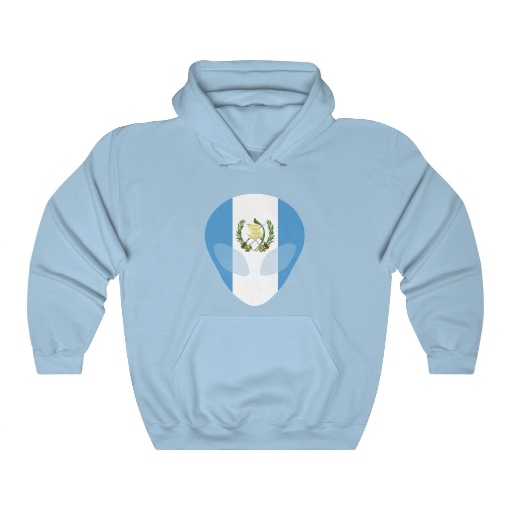Guatemala Alien Flag Hoodie Sweatshirt - Unisex