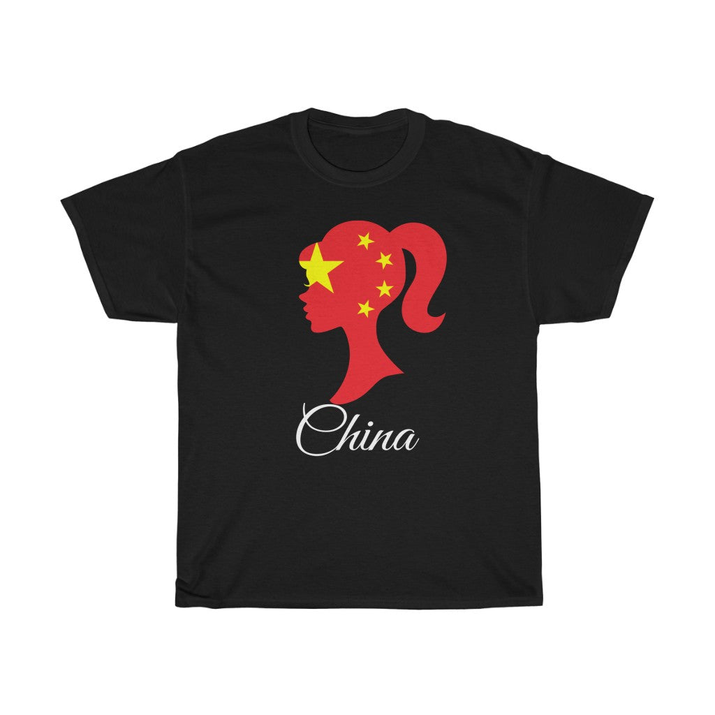 China Girl Flag Standard Tee 2 - Unisex