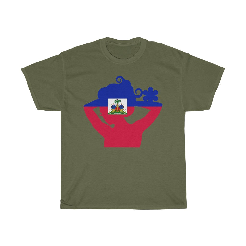Haiti Lady Flag Standard Tee - Unisex