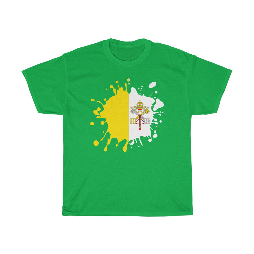 Holy See Splat Flag Standard Tee - Unisex