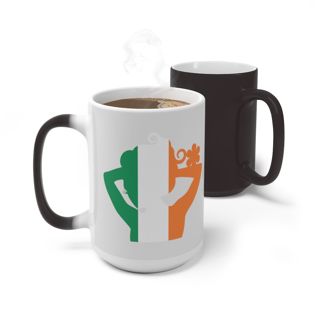 Ireland Lady Color Changing Mug