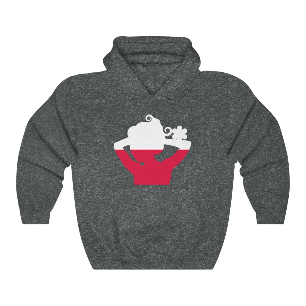 Poland Lady Flag Hoodie Sweatshirt - Unisex