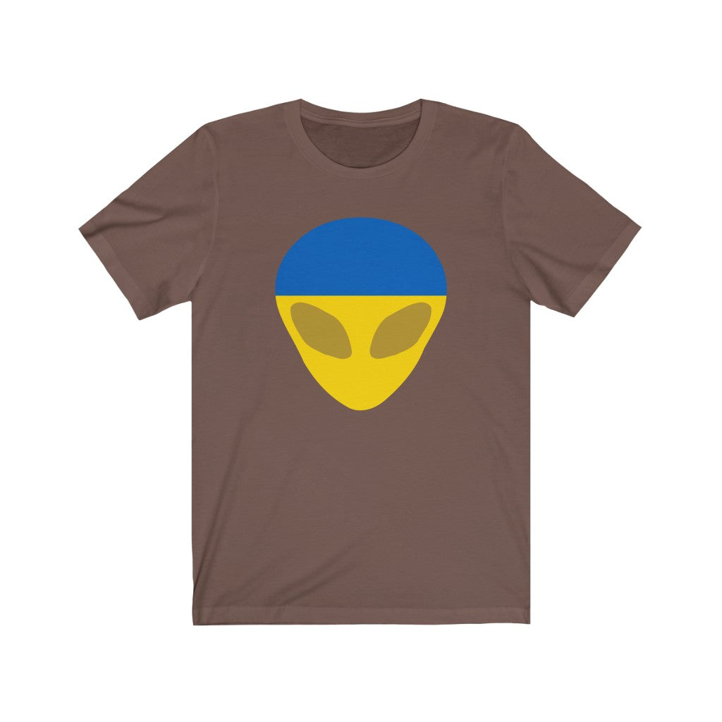 Ukraine Alien Flag Premium Tee - Unisex
